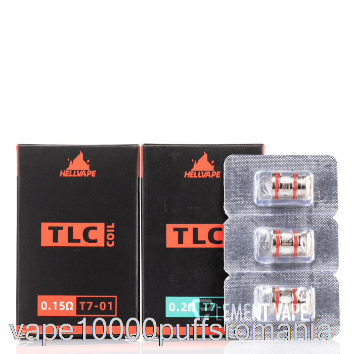 Bobine De Schimb Vape Romania Hellvape Tlc Bobine T7-02 0,2ohm